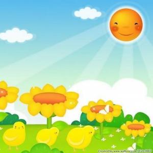 Imagen de portada del videojuego educativo: Sunny Day, de la temática Idiomas