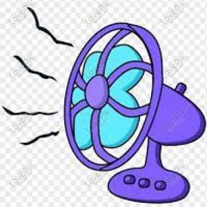 El ventilador.