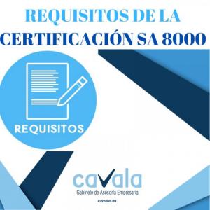 Certificación SA 8000