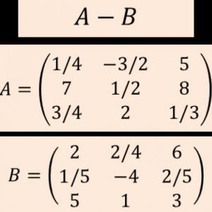 Resta de matrices 3x3