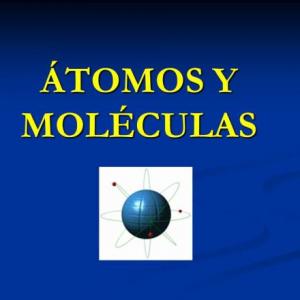 Imagen de portada del videojuego educativo: Átomos y Moléculas, de la temática Química