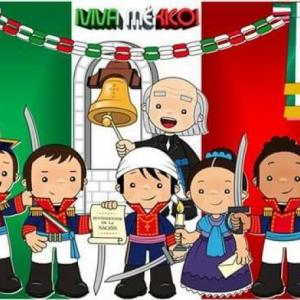 Imagen de portada del videojuego educativo: Memorama del Día de la Independencia de México, de la temática Historia