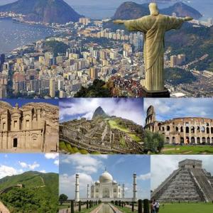 Imagen de portada del videojuego educativo: Las siete Maravillas del mundo., de la temática Geografía