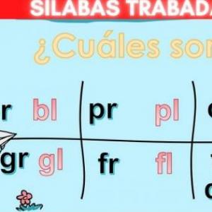 silabas trabadas