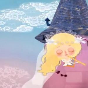 Imagen de portada del videojuego educativo: RAPUNZEL deja tu pelo caer, de la temática Literatura