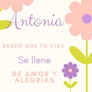 Bienvenida Antonia