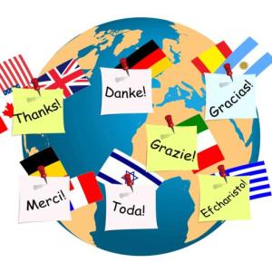 Imagen de portada del videojuego educativo: Diversidad lingüística , de la temática Lengua