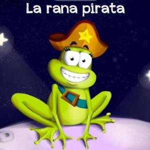 Imagen de portada del videojuego educativo: LA RANA PIRATA, de la temática Lengua