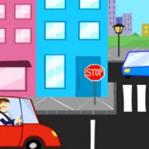 Imagen de portada del videojuego educativo: Trivial vial, de la temática Medio ambiente