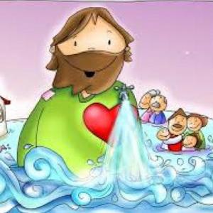 Imagen de portada del videojuego educativo: Signos bautismales, de la temática Religión