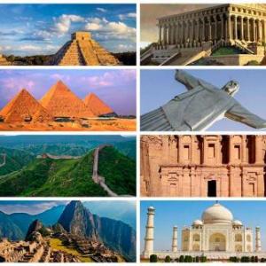 cuales son algunas de las maravillas del mundo antiguo