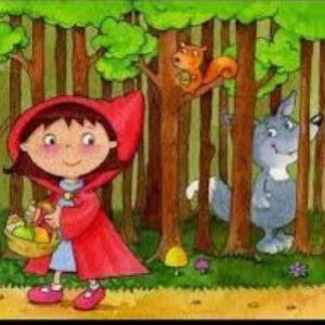 memotest Caperucita roja y el lobo