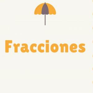 Imagen de portada del videojuego educativo: Suma y resta de fracciones, de la temática Matemáticas