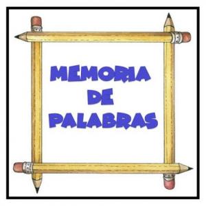 Imagen de portada del videojuego educativo: Memoria de palabras simples: m , de la temática Lengua