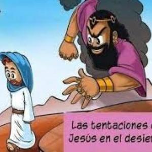 Imagen de portada del videojuego educativo: Tentación de Jesús, de la temática Ocio