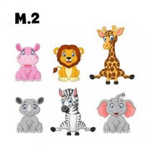 Imagen de portada del videojuego educativo: Les animaux (M.2), de la temática Idiomas