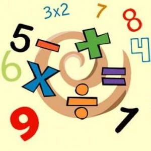 Imagen de portada del videojuego educativo: Calculamos múltiplos y divisores, de la temática Matemáticas