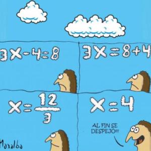 Aprender a despejar x