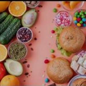 Imagen de portada del videojuego educativo: Alimentos saludables y poco saludables , de la temática Salud