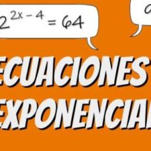 APRENDIENDO ECUACIONES EXPONENCIALES