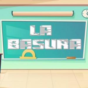 Imagen de portada del videojuego educativo: LA BASURA EN SU LUGAR, de la temática Medio ambiente