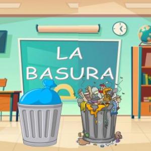 Imagen de portada del videojuego educativo: LA BASURA COMPLETO, de la temática Medio ambiente
