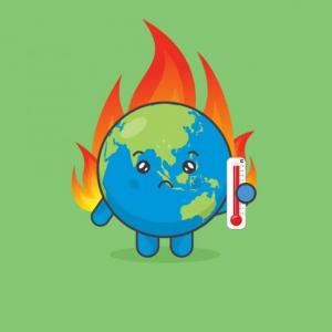 Planeta en llamas