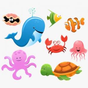 SEA ANIMALS GAME - KINDER
