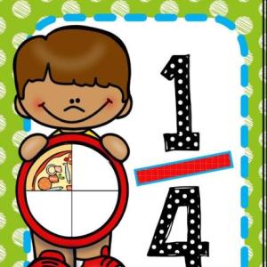 Imagen de portada del videojuego educativo: Fracciones, de la temática Matemáticas