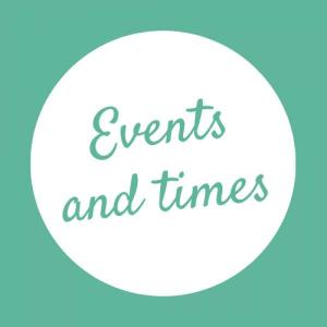 Events and times