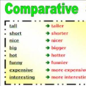 Comparatives 4 A