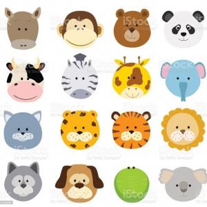 Imagen de portada del videojuego educativo: Animales en ingles , de la temática Idiomas