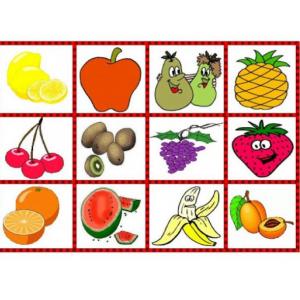Test de memoria Frutal