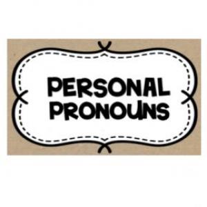 Personal Pronouns