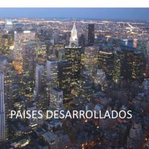 Paises desarrollados