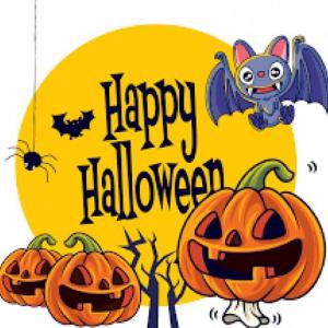 Imagen de portada del videojuego educativo: Halloween, de la temática Idiomas