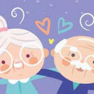 Imagen de portada del videojuego educativo: abuelitos, de la temática Sociales
