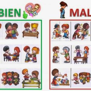 Imagen de portada del videojuego educativo: Conductas adecuadas e inadecuadas , de la temática Cultura general