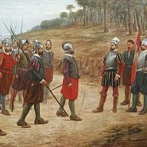 Conocimientos generales de la llegada de los europeos a América.