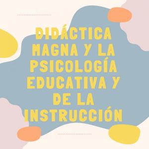 Portada del juego Didáctica magna y la psicología educativa y de la instrucción por: Keila Abril, Juliana Lagos, Julian Bedoya, Jesus Adrian gomez, Andres Arias y Michelle Triana – Cultura general