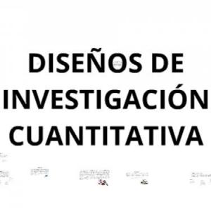 DISEÑO DE INVESTIGACIÓN CUANTITATIVO 