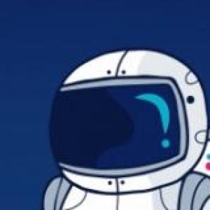 lo que piensa un astronauta LOCO