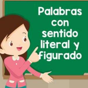 Imagen de portada del videojuego educativo: Sentido literal y figurado, de la temática Lengua