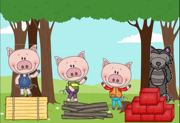 THE THREE LITTLE PIGS - VOCABULARY