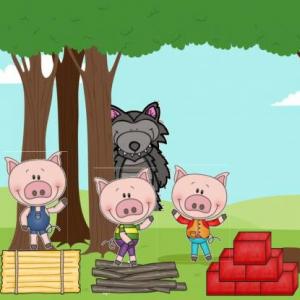 THE THREE LITTLE PIGS