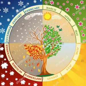 Month and seasons of the year