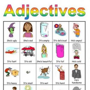 Adjetives