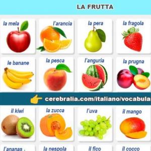 memorama de frutas