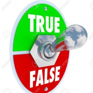 ¿Verdad o falso?
