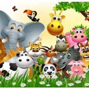 Imagen de portada del videojuego educativo: Los animales, de la temática Ciencias